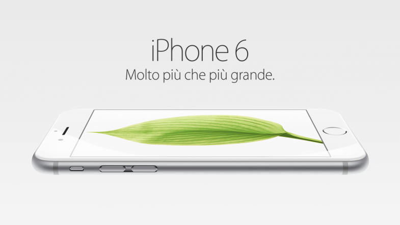 iPhone 6 e iPhone 6 Plus: "Molto più che più grande"